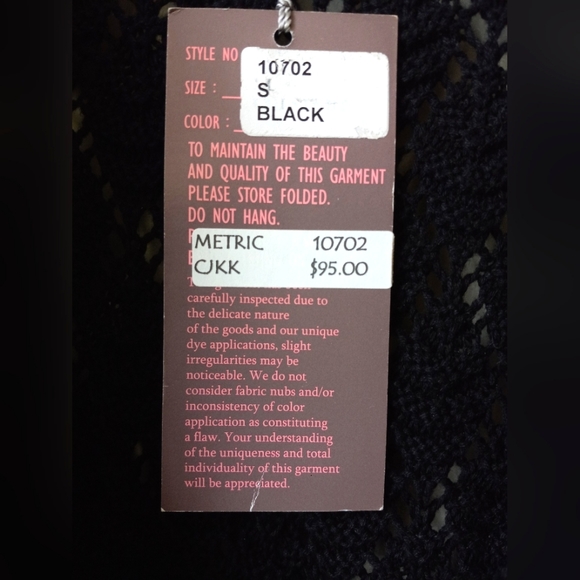 Metric Boutique Label Ruffle Lace Sweater Cardigan - Picture 3 of 7